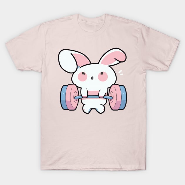 Buns of steel T-Shirt by Depressed Bunny